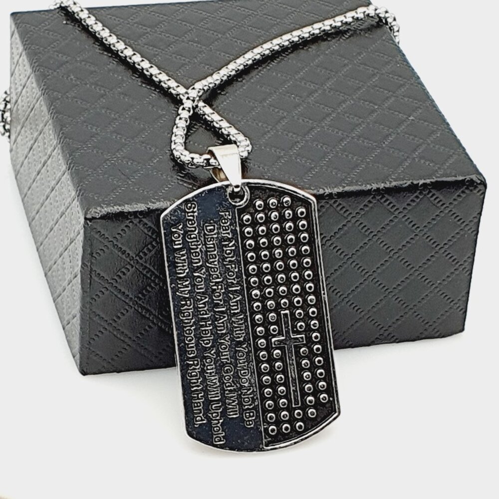 ❤️Soldiers famous Egypt Scripture Necklace, N90201P131 - Picture 10 of 10